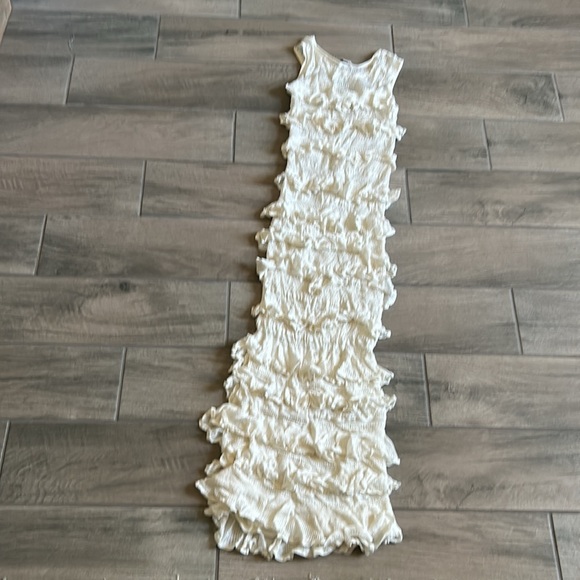 Zimmermann sheer ruffle maxi dress - Picture 4 of 6